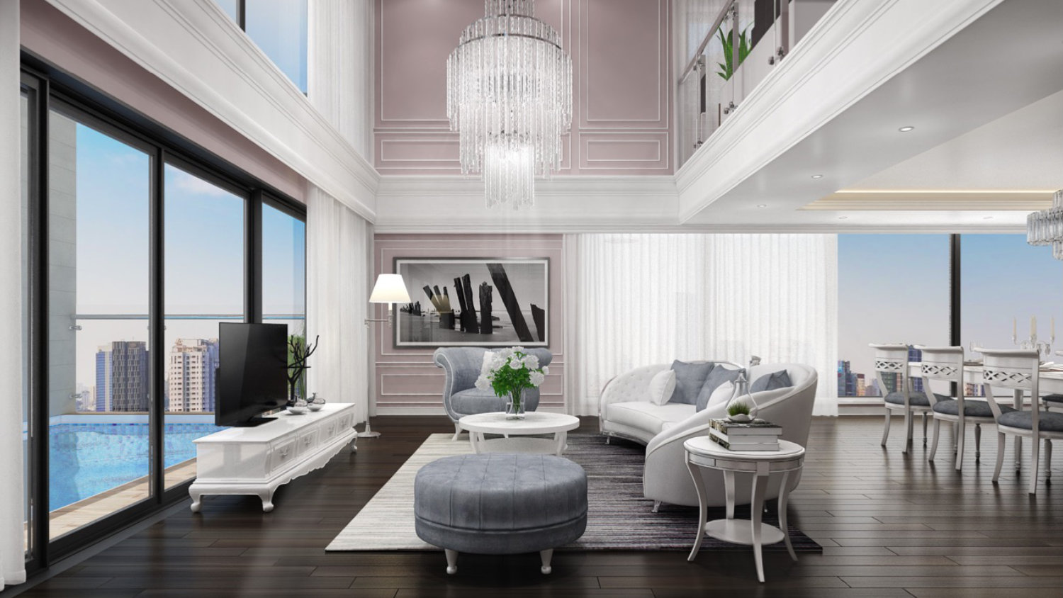 Essensia Penthouse Living Room